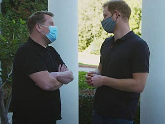 WATCH: Prince Harry Raps The F...